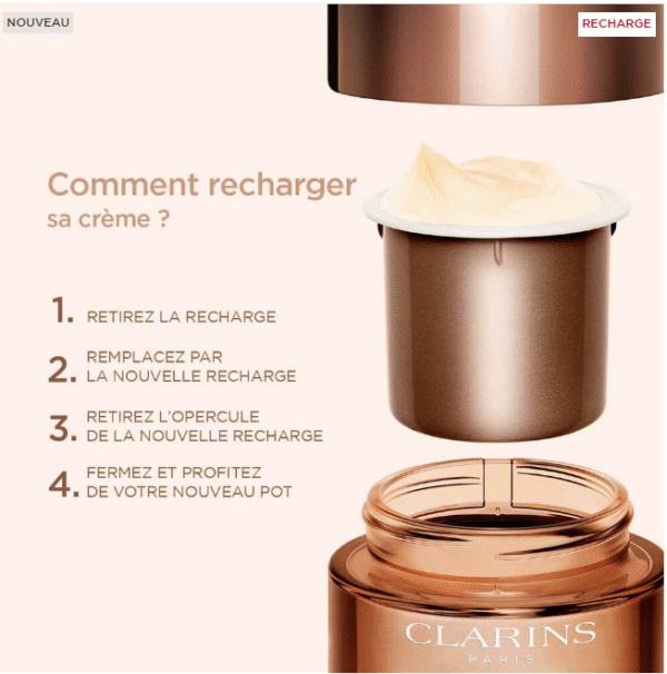 Clarins crème de jour extra raffermissante recharge