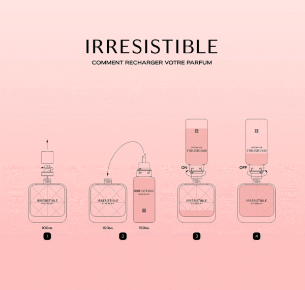 givenchy irresistible eau de parfum la recharge