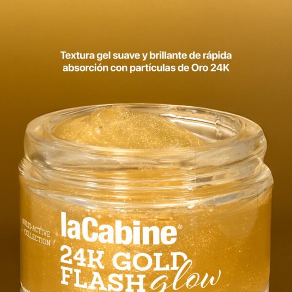 La Cabine gel éclat flash or 24 carats