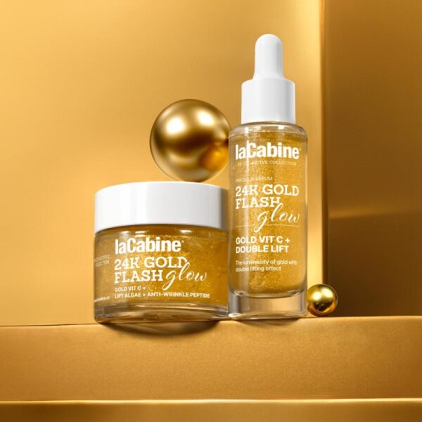 La Cabine gel éclat flash or 24 carats