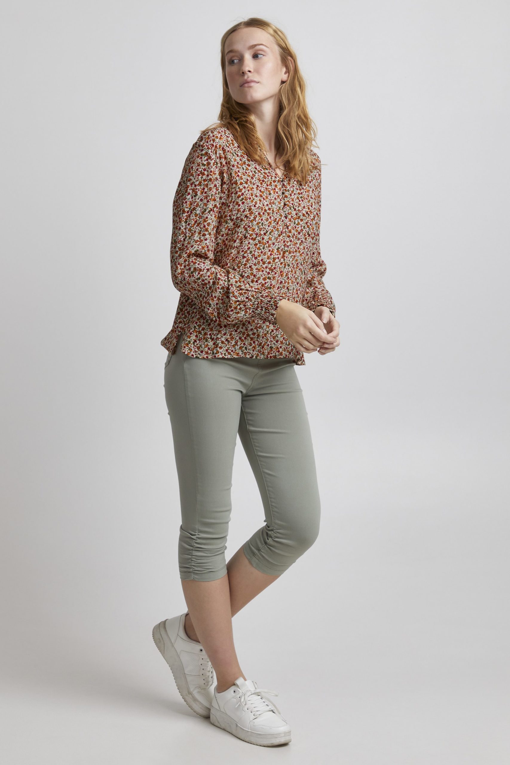 Blouse fleurie