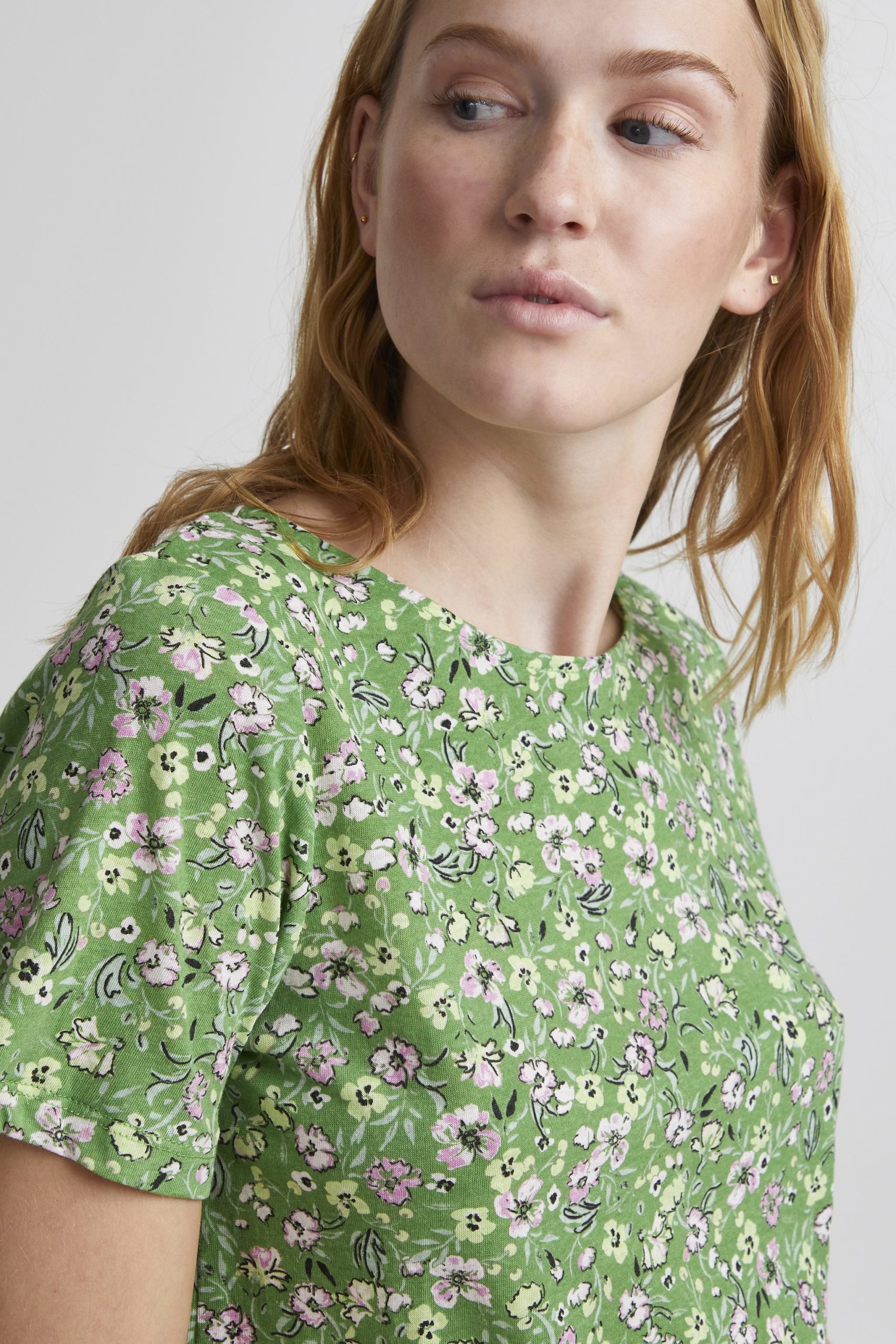 T-shirt imprimé fleur – Image 3