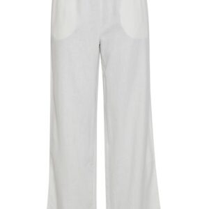 Pantalon en lin blanc