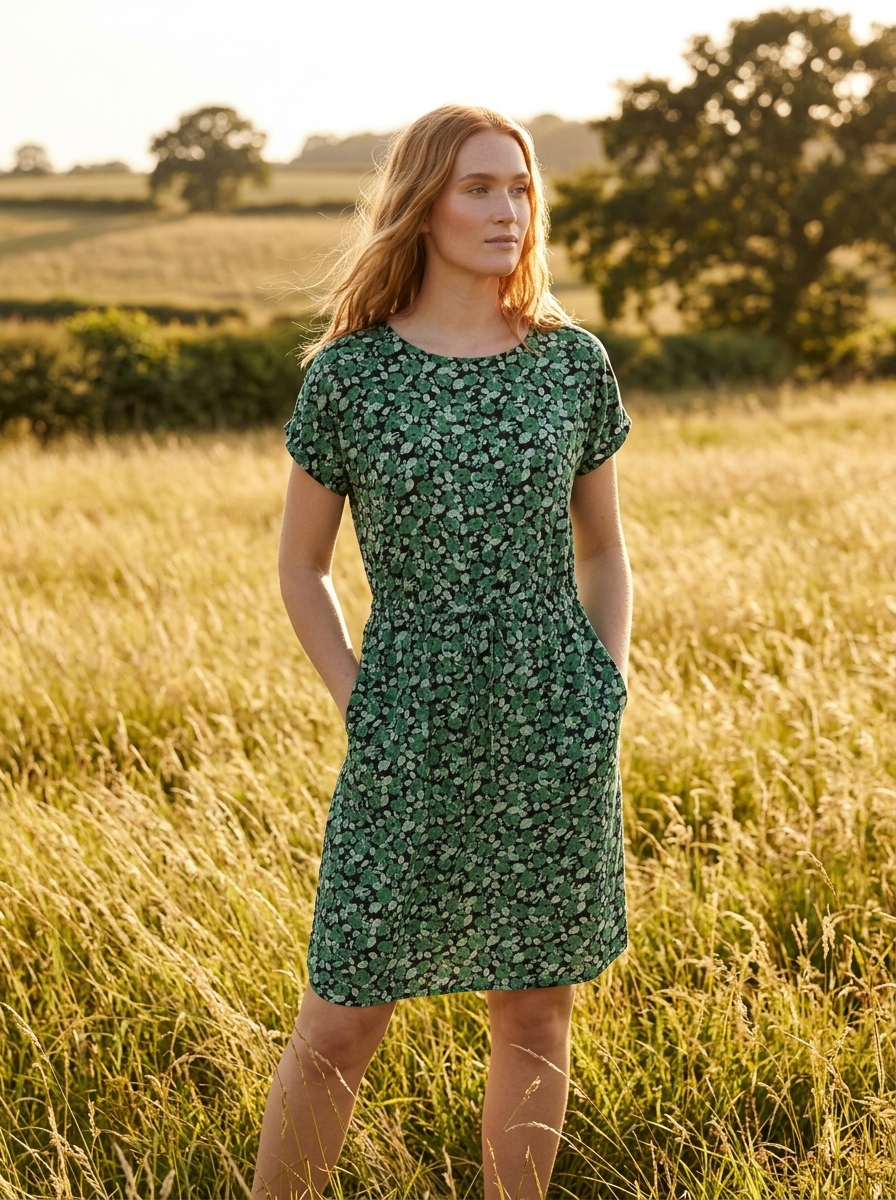 Robe courte fleurie – Fraîcheur et féminité – Image 2