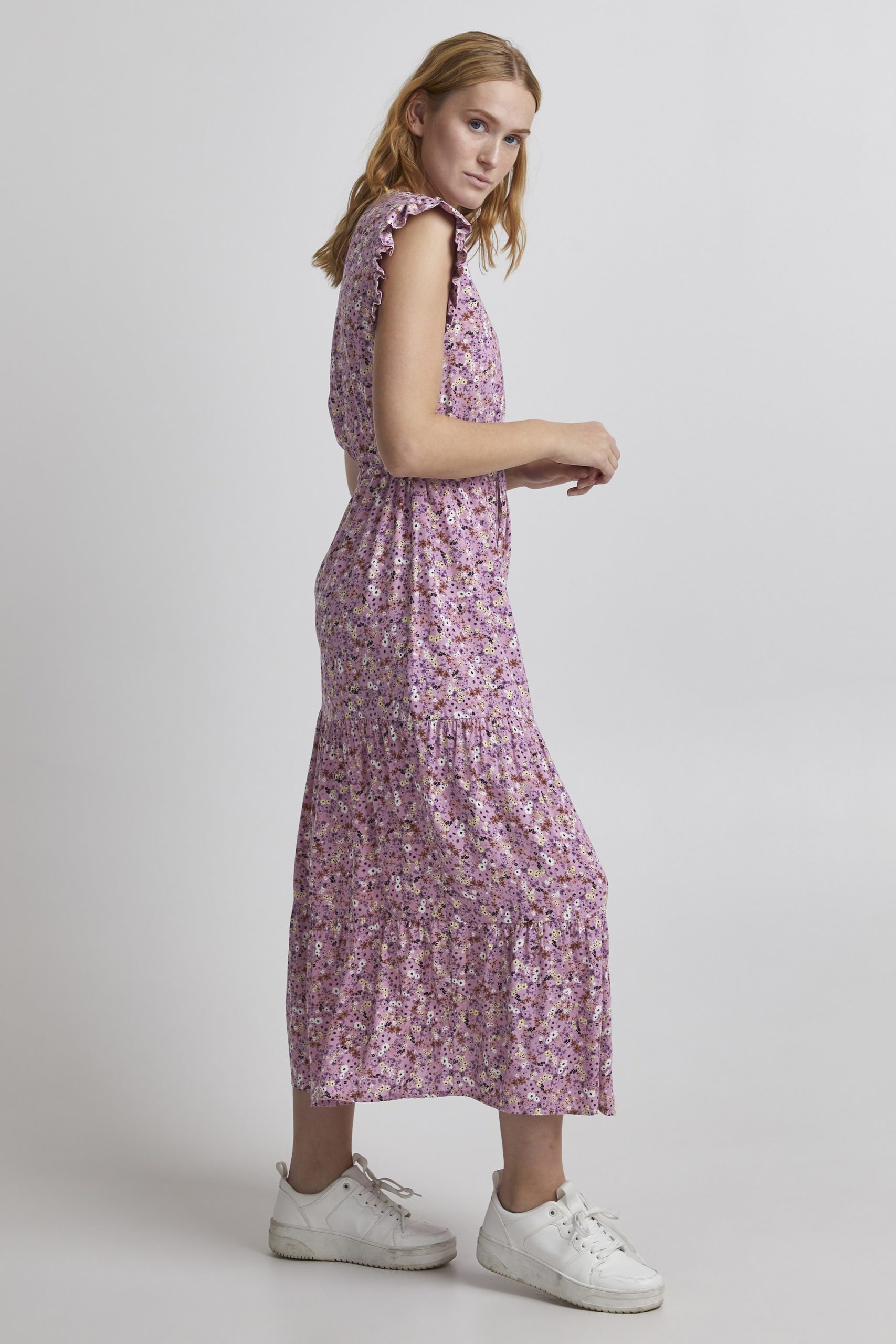 Robe fleurie rose – Image 2
