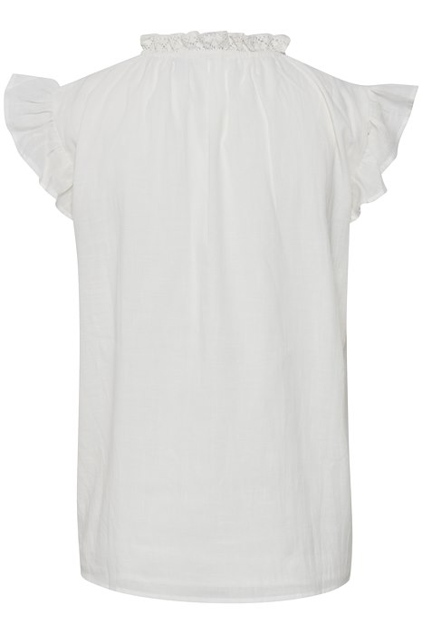 Top blanc brodé femme – Image 4